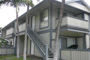 2nd story unit, hidden entrance around corner at top of stairs. - 91 -214 Hanapouli Cir