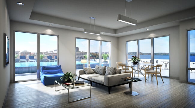 Community Lounge - Waterfront Apartments