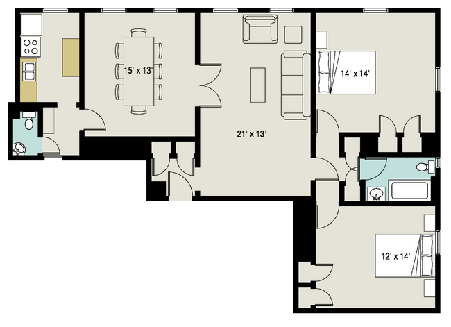 Foto del interior - Liberty Circle Apartments