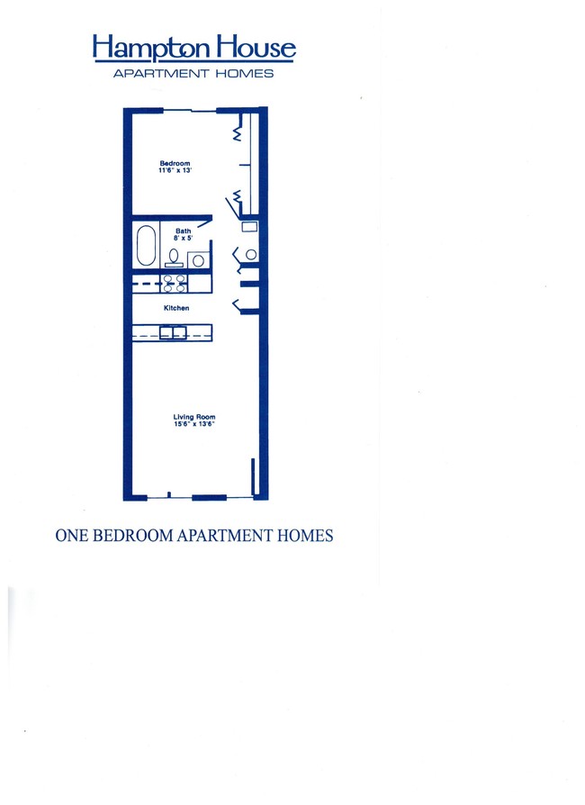 Plano de planta - Eagle Ridge Villas