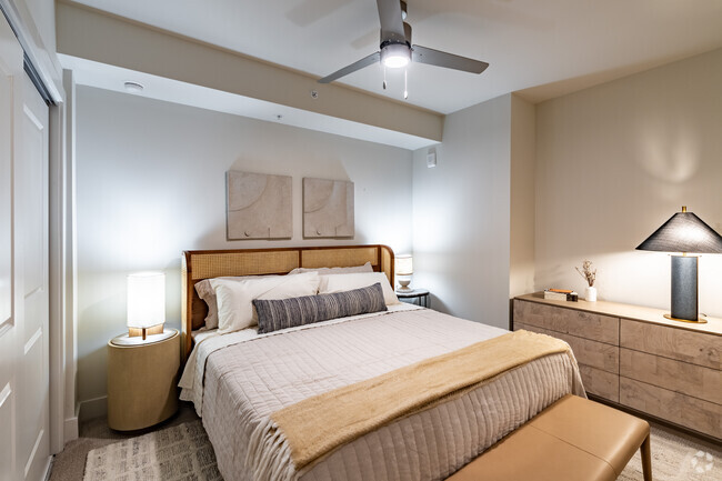 Studio - 643SF - Bedroom - The Starling