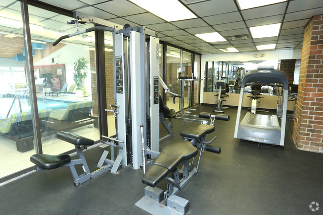 Fitness Center - Village Green of Lansing Apartments