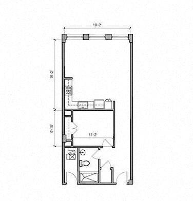 East 4th Street – TORI - 1 Bed 1 Bath 16-S