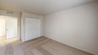 This 510 square foot apartment in Redford, Michigan, offers a well-designed living space on a single floor. The layout comprises one bedroom, one bathroom, and a kitchen, efficiently utilizing the available area. The primary bedroom, measuring 150 square feet, provides ample space for essential furnishings and storage.

The kitchen features light wood cabinetry, white appliances, and a tiled floor, creating a bright and functional cooking area. The bathroom is equipped with a single vanity, toilet, and mirror, complemented by warm lighting and matching tiled flooring. Both the bedroom and living areas are finished with neutral-toned carpeting, offering comfort and a blank canvas for personalization.

Throughout the apartment, white walls and ample lighting contribute to a sense of spaciousness. The use of light colors and simple design elements creates a clean, modern aesthetic. Closet space is available in the bedroom, providing necessary storage solutions.

This apartment is ideal for those seeking a low-maintenance lifestyle in a compact yet comfortable setting. Its efficient design maximizes the use of space, making it suitable for singles or couples looking for a cozy home in the Redford area.