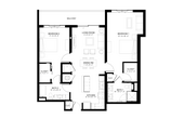 2 Bed/2 Bath-b1c