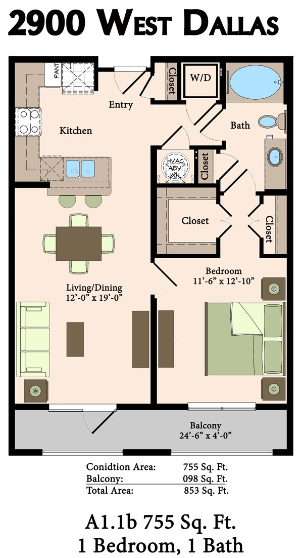 2900 West Dallas Apartments