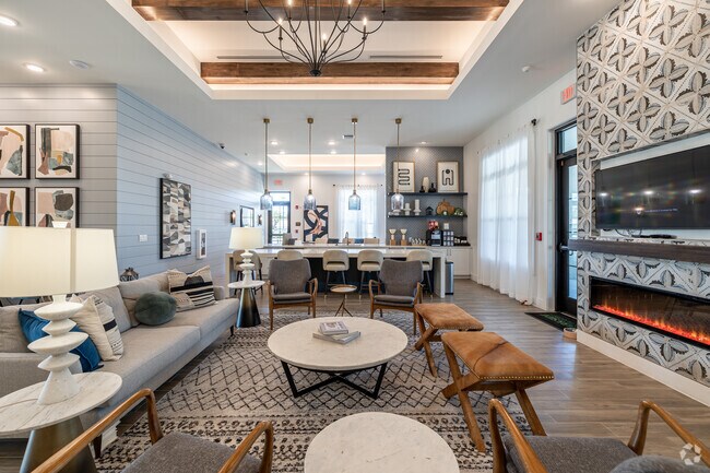 Salón de la casa club - Parkside at Punta Gorda