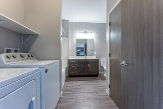 Amherst Bathroom/Laundry - Westview Heights Apartments, LLC