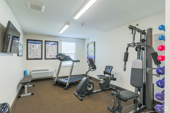 Gimnasio abierto las 24 horas - Towne Square Senior Apartments