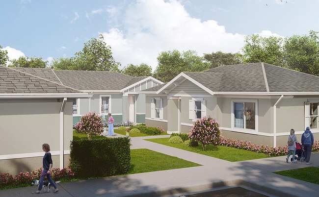 Exterior Rendering 1 - Villas at Venice