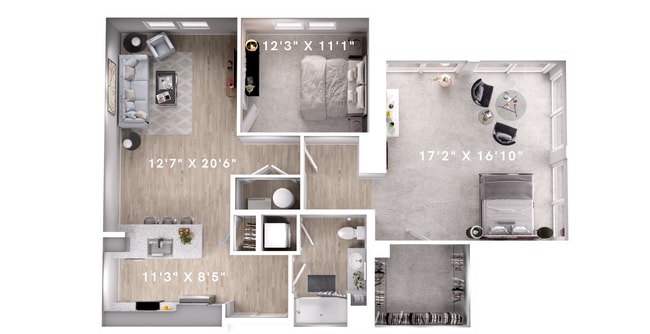 Floorplan - Lumen Apartments