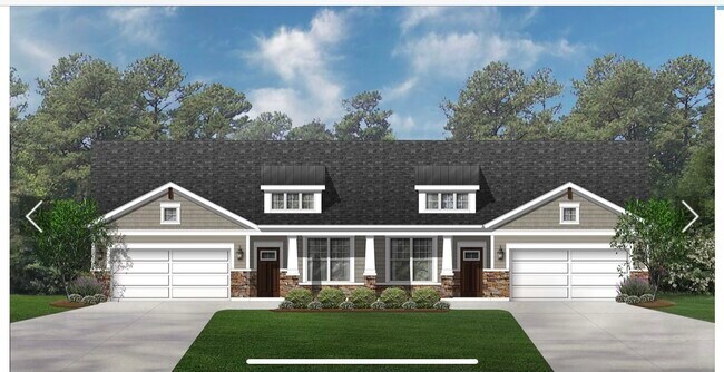 Elevación frontal de la unidad izquierda - 401 Cadence Cir