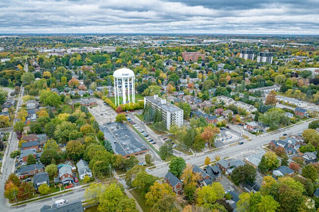 Aerial Photo - The White House Apartments