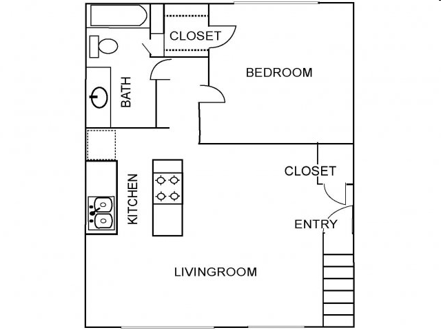 1BR/1BA - Summerwood Apartments