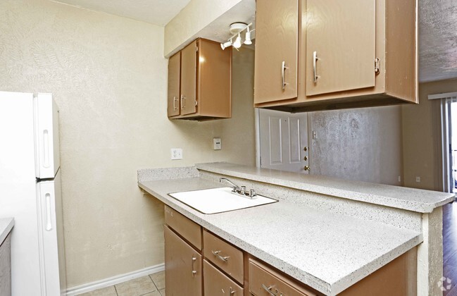 1HAB, 1BA - 540 ft² - COCINA - Ascent at Midtown