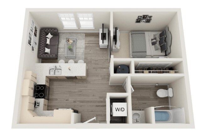 Plano de planta - Luxe at Market Common