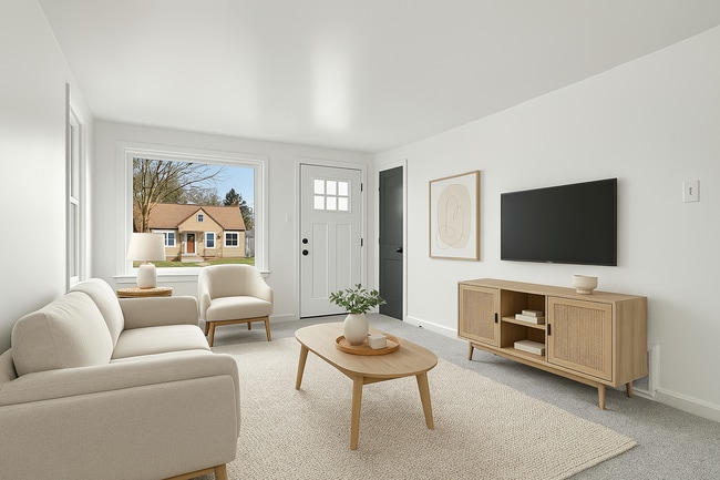 Living Room (Furniture NOT included for staging purposes only) - 1450 S 20th St