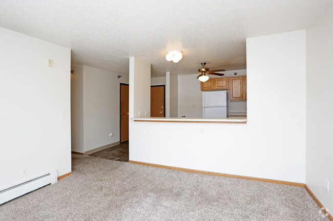 2BR, 1.5BA - 864 SF - Living Room - Parkside East