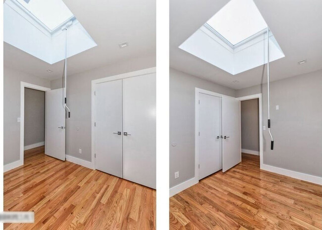 Bedrooms 2 and 3, with skylights - 801A Willoughby Ave