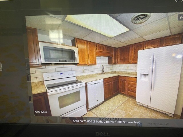 Sparkling White Kitchen - 130 Olympia Dr Apartment