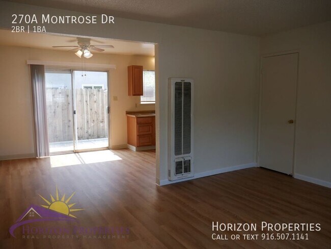 Building Photo - Cozy Bright 2 Bed 1 Bath 918 sq ft Folsom ...