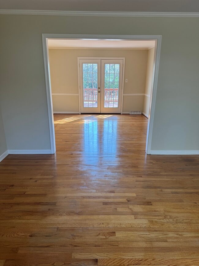 looking into formal dining room from formal living space - 5109 Forest Oaks Dr