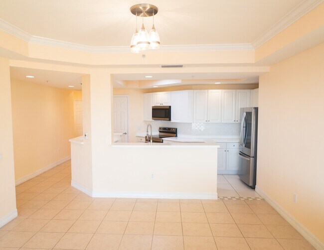 Walls are now white (not shown) kitchen, with back to lanai - 2743 1st St