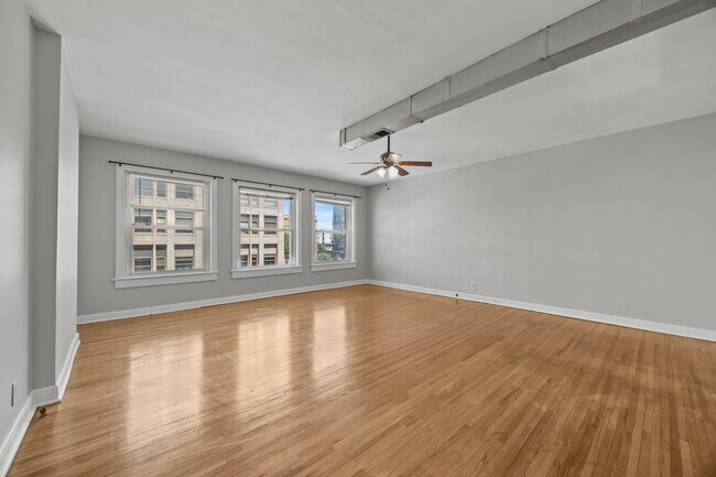 Family Room with view of street - 63 E Gay St