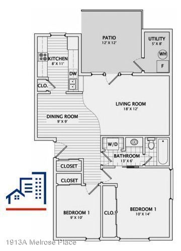 Foto del edificio - 2 br, 1 bath House - 1913A Melrose