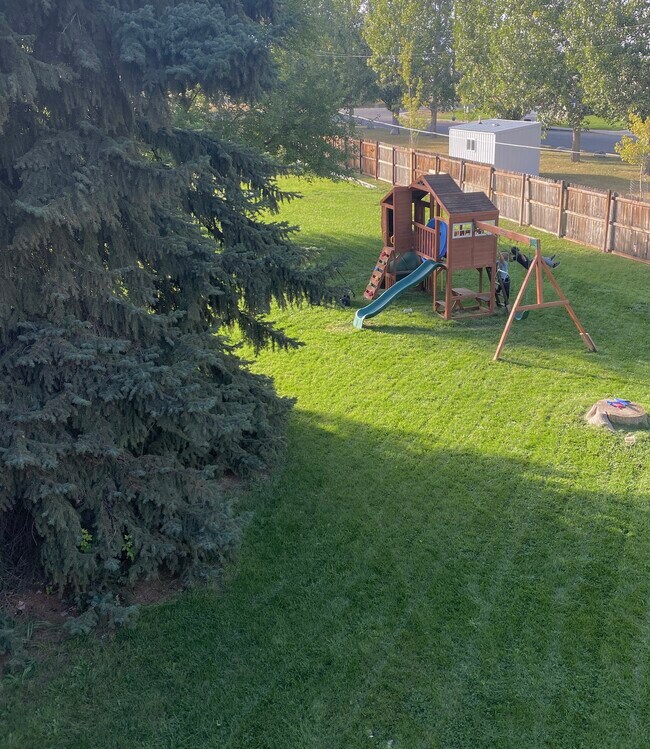 Shared playset - 1343 Bitterroot Dr