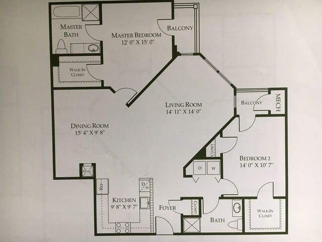 Floor Plan - 350 W Elm St