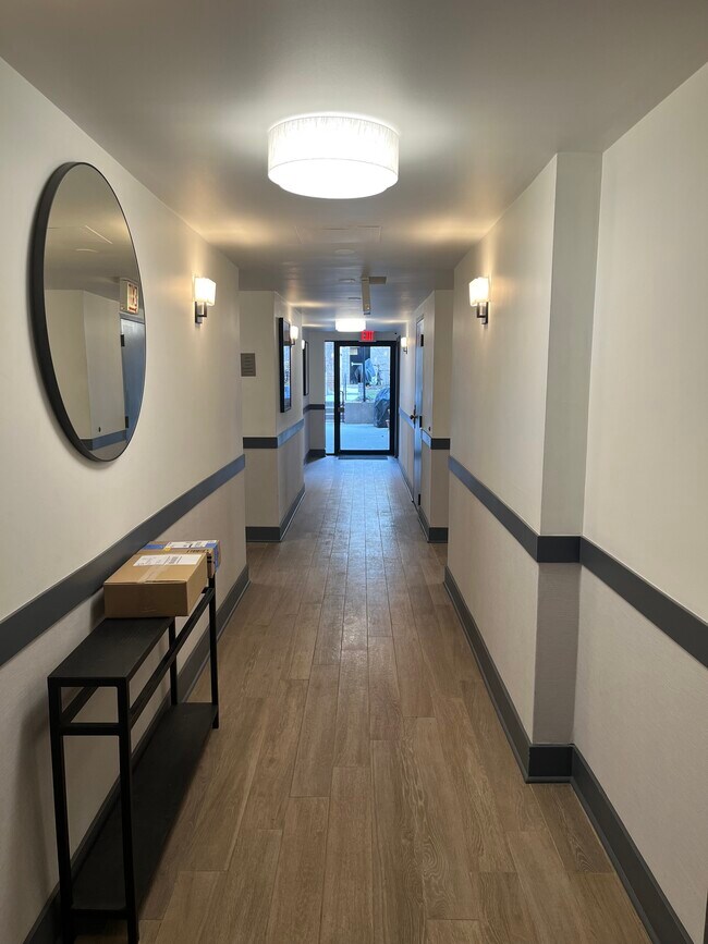 Building hallway - 921 N La Salle St