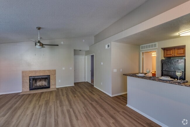 1 BR, 1 BA (La Jolla) - 800 SF - Tower at Tropicana Luxury Apartments