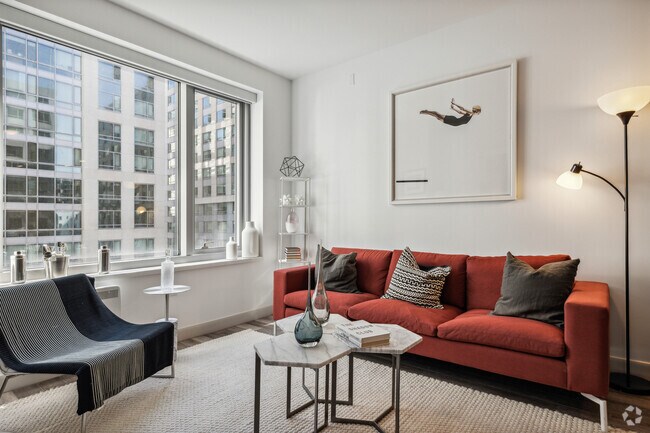 2BR, 1BA - 643 SF - 1177 Market at Trinity Place
