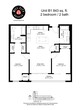 2 Bedroom B1 50%