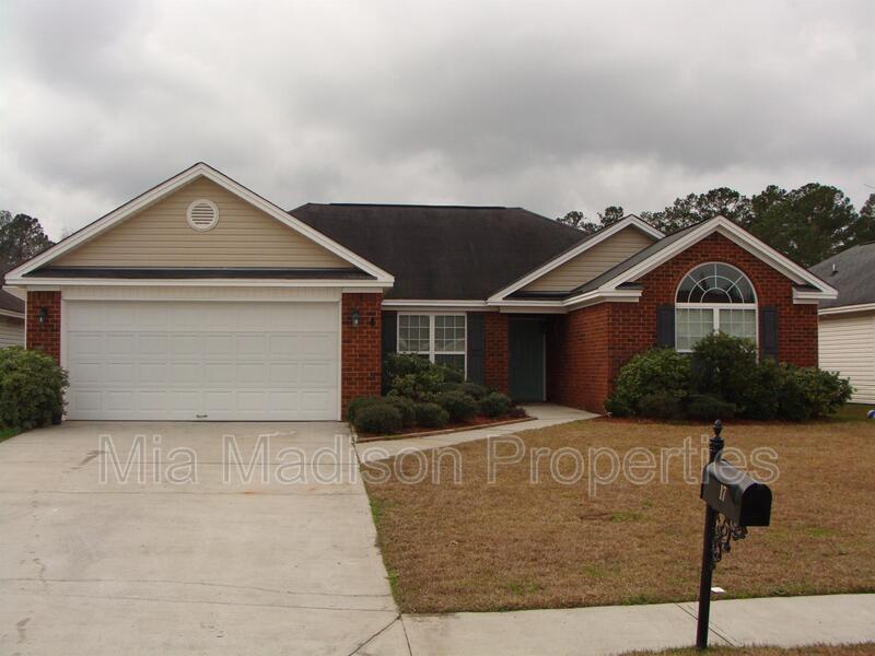 17 Bostwick Dr, Pooler, GA 31322 House Rental in Pooler, GA