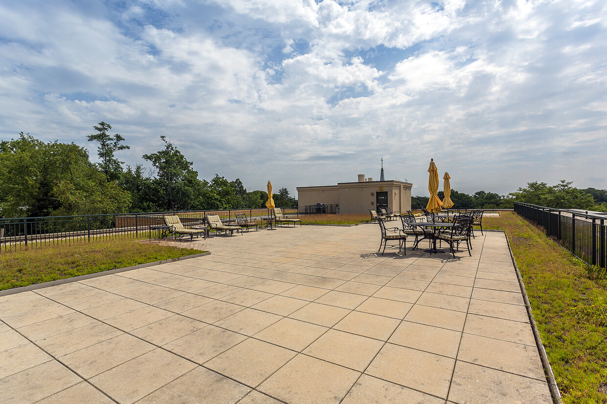 Roof-top seating area - City Wide Views! - 2501 Wisconsin Ave NW