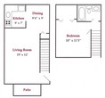 1 Bedroom Town Home