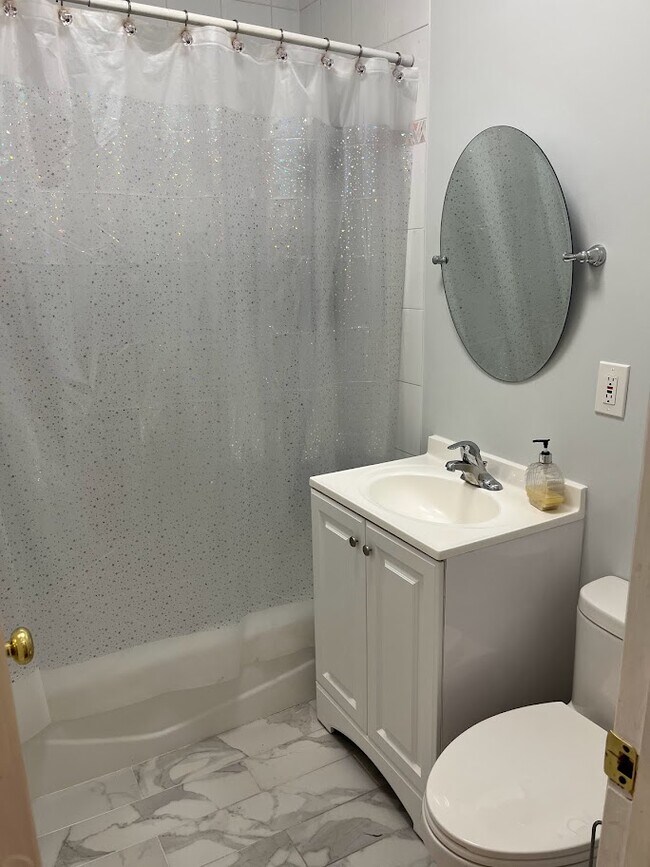 hallway bathroom - 275 W 50th St