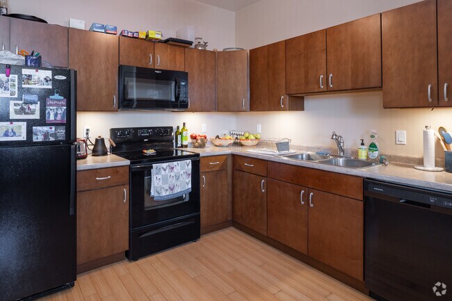 2 habitaciones, 1 baño, 1171 pies cuadrados, cocina - The Hickory