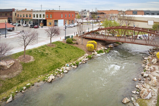 Downtown Caldwell offers many shops and restaurants.