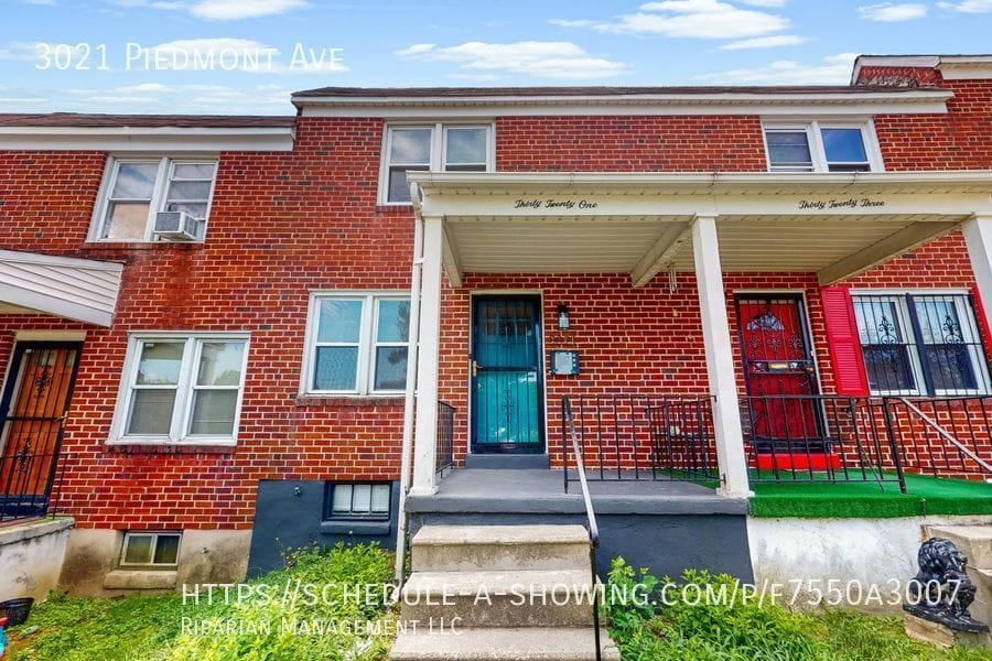 3021 Piedmont Ave, Baltimore, MD 21216 House Rental in Baltimore, MD