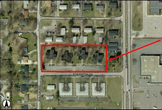Aerial Photo - Arlington Palms