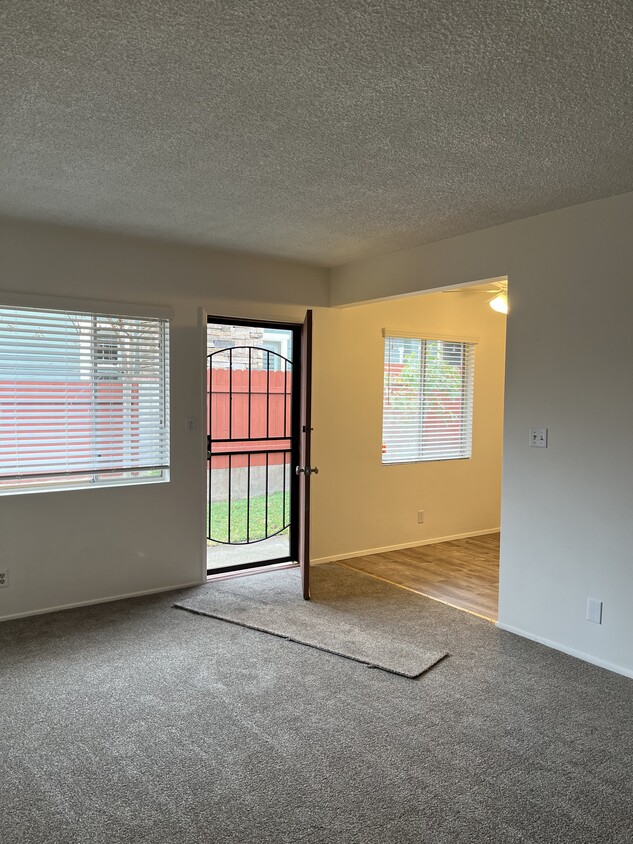 Living room and eat in kitchen - 224 Linwood Ave