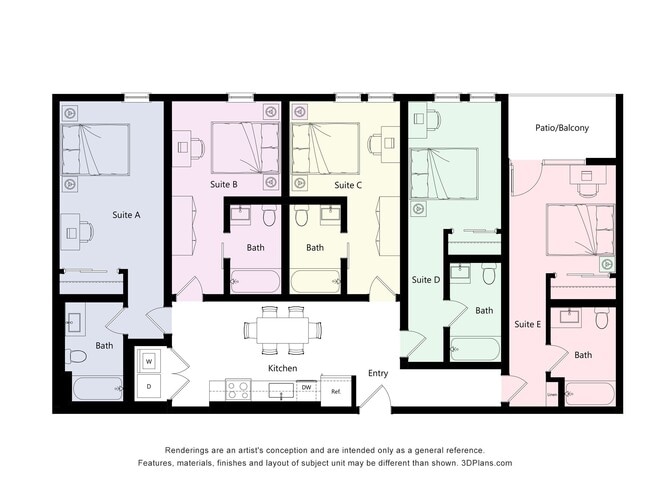 Floorplan - OnSunset Co-Living