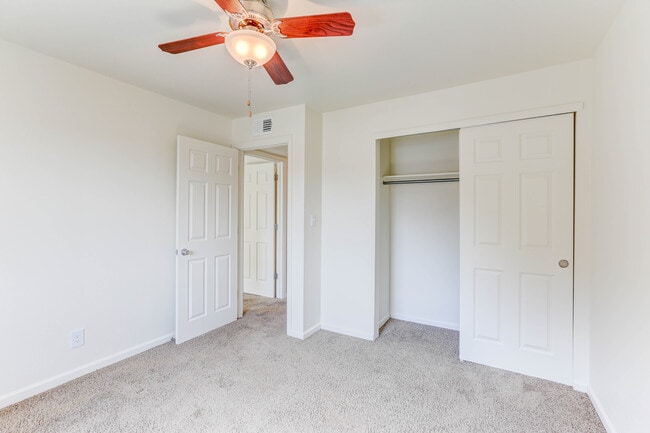 2BR 2BA - 940 SF - Bedroom - Union Square Apartments