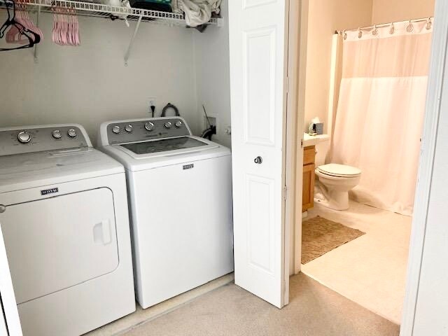Upstairs laundry - 10245 NW Wilshire Ln