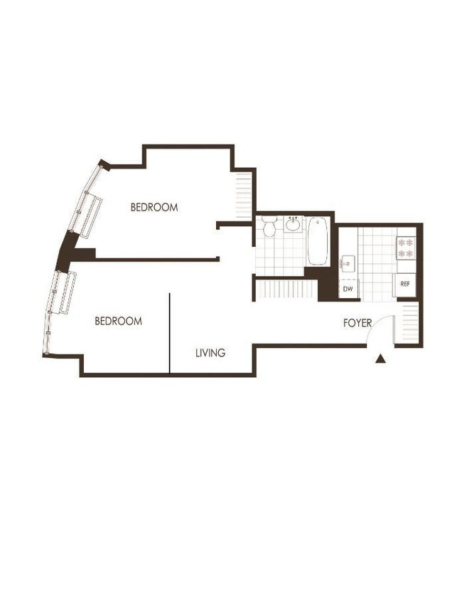 2 bedroom in Long Island City NY 11101 Townhome Rentals in Queens NY