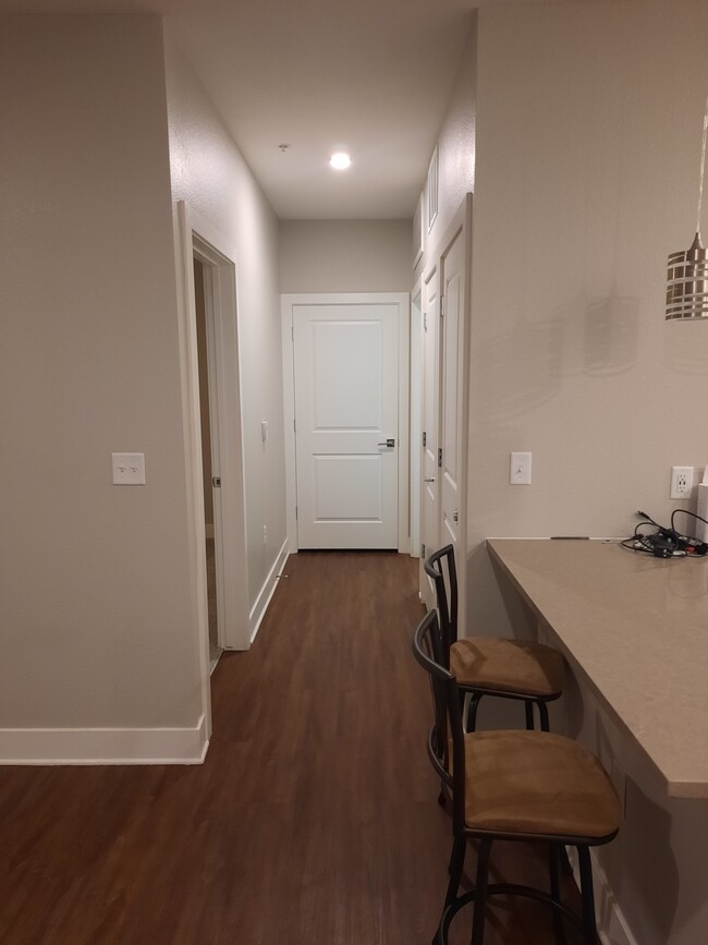 Bedroom (left), storage closet(center), bathroom+laundry(right) - 86 Uinta Way