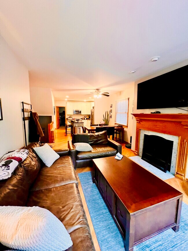 Open Kitchen / Dining / Living Room - 1059 W Cornelia Ave